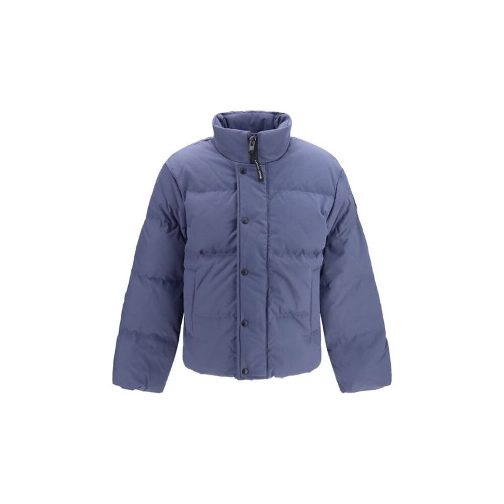 Canada Goose Blue Recycled Polyester Full-Length Men's Jacket